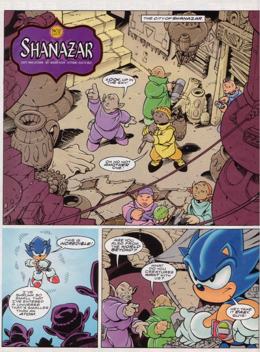 Sonic - The Comic Issue No. 149 Page 1